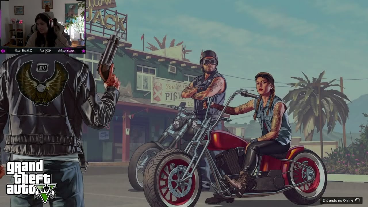🔴  GtaV com a malta @daizerpt @ovitorvieira @kingsakimura 🔴