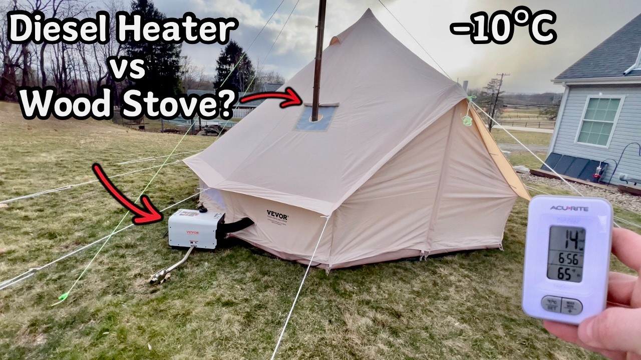 Vevor Wood Stove Vs Vevor Diesel Heater ~ The Honest Truth