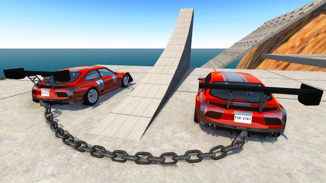 Satisfying Car Crashes Compilation #10 Beamng Drive (Car Shredding Experiments)