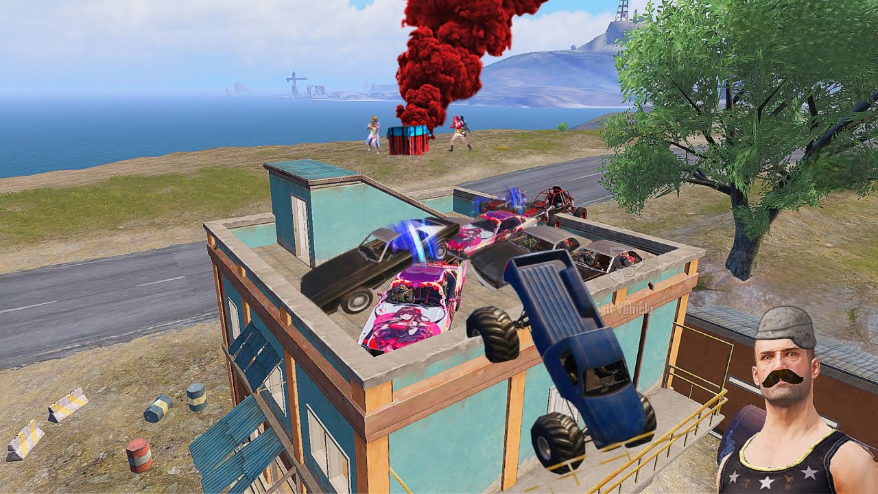 Victor Squad Hide & Destroy 😂💀| PUBG Mobile Insane WTF Moments