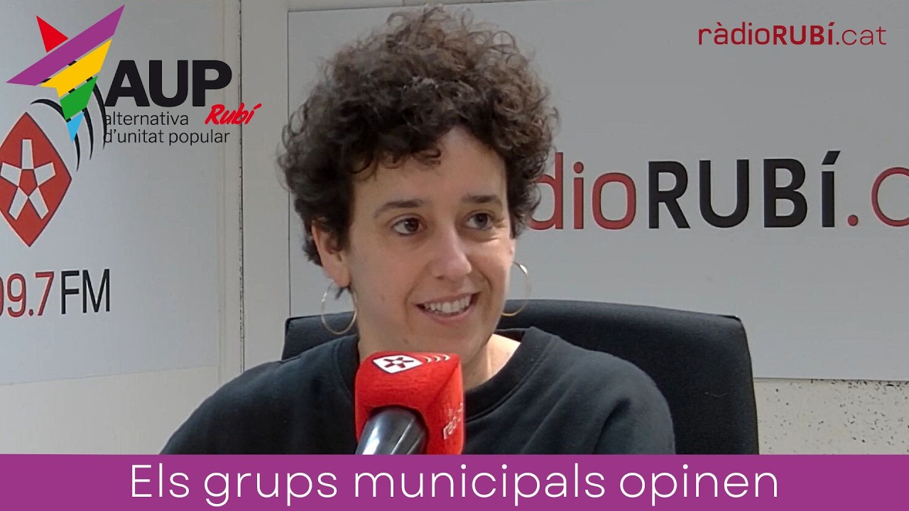 Grups Municipals Opinen. Marina Dolset, portaveu AUP