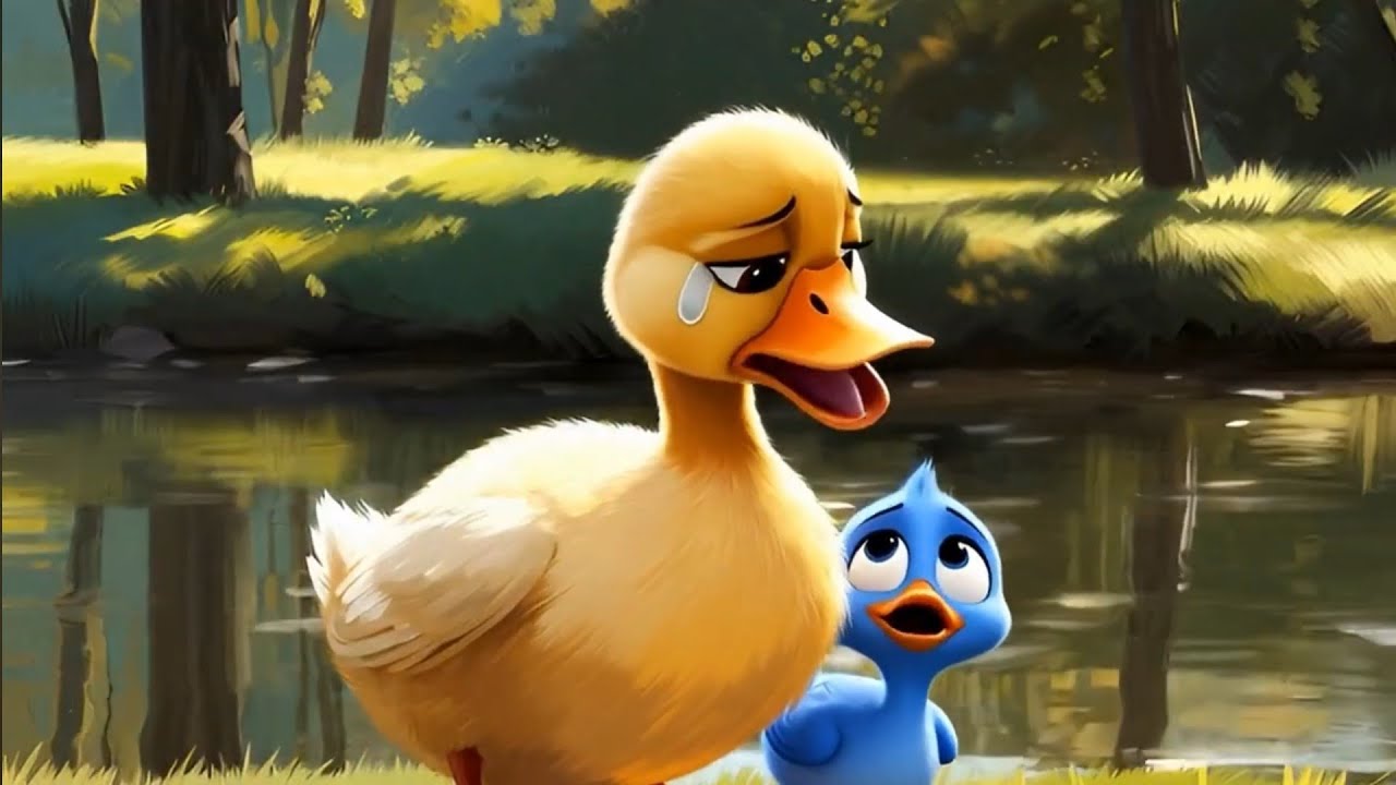 Why the mommy duck cried? Who will be the life saviour? kids educational video