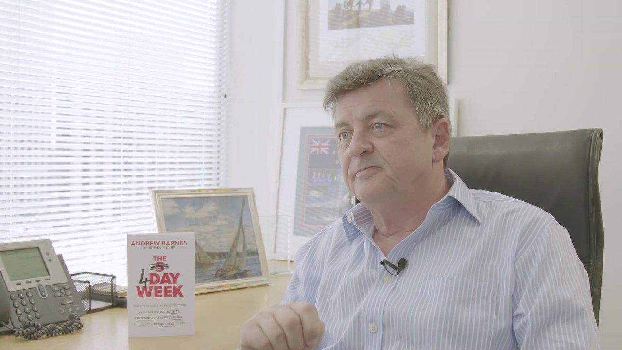 Andrew Barnes tells why we had the researches to assess the 4 Day Week trial at Perpetual Guardian.