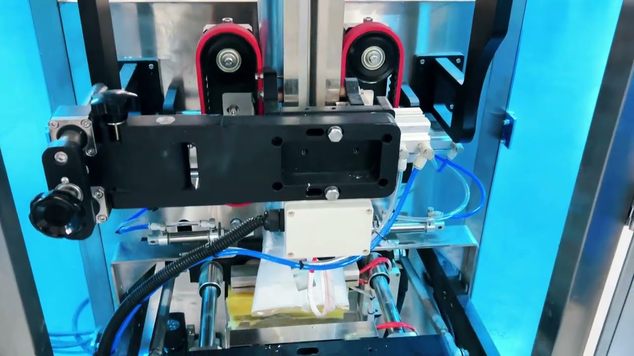 Vertical powder coiling film packaging machine for 1kg powder packs