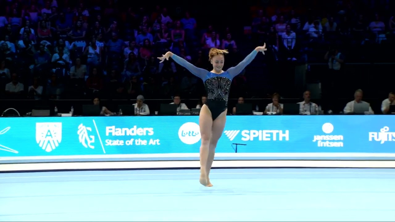 CARRARO Brisa (ARG)_2023 Artistic Worlds, Antwerp (BEL)_Qualifications_Floor Exercise