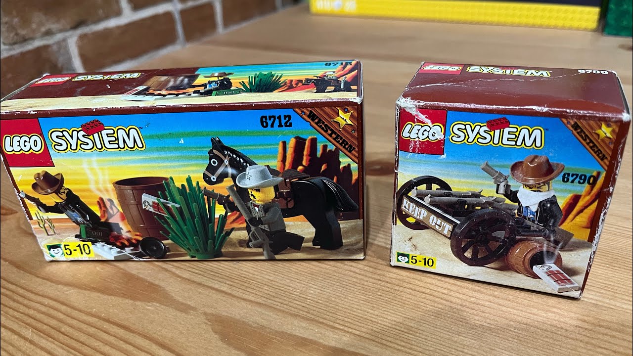 Lego Western 6712 & 6790 z 1996 roku - Recenzja