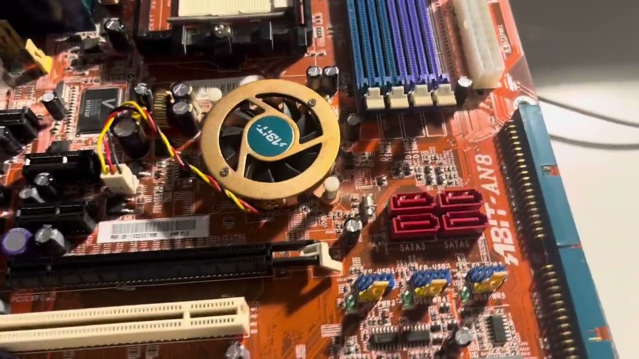 Мать с помойки! Abit AN8 Socket 939. Часть 1. Пробный запуск.