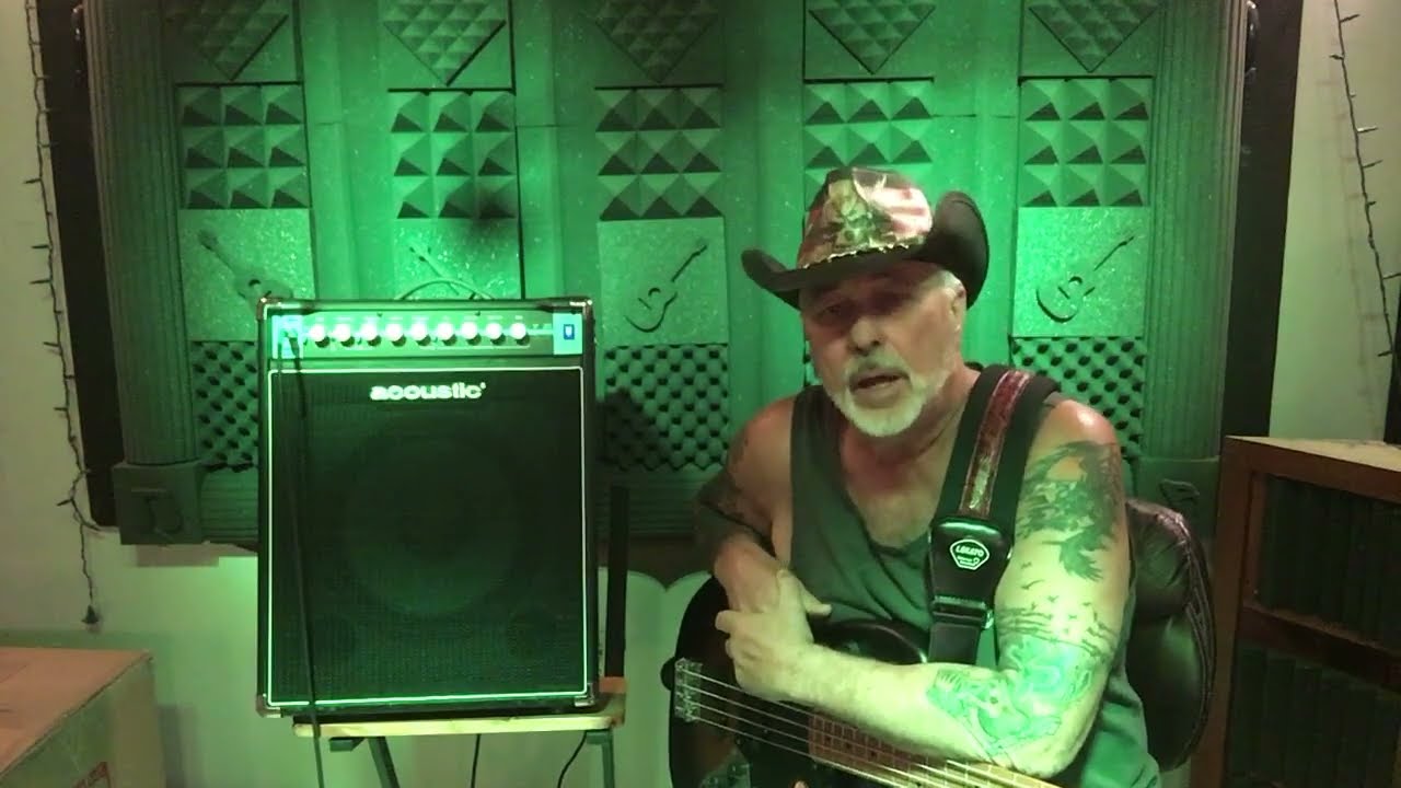 Acoustic B100C bass combo amp review 9-14-24