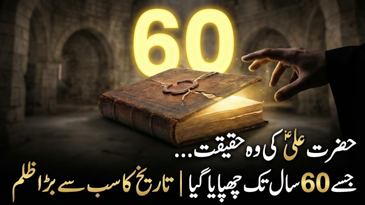 Hazrat Ali (a.s.) ki woh haqiqat  jise 60 saal tak chhupaya gaya | Tareekh ka sabse bada zulm |