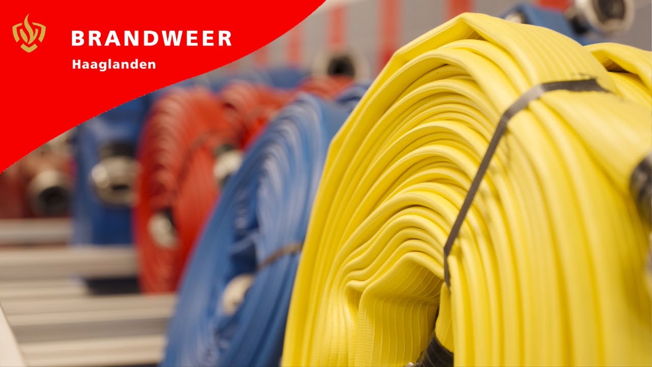 De nieuwe slangenwerkplaats van Brandweer Haaglanden