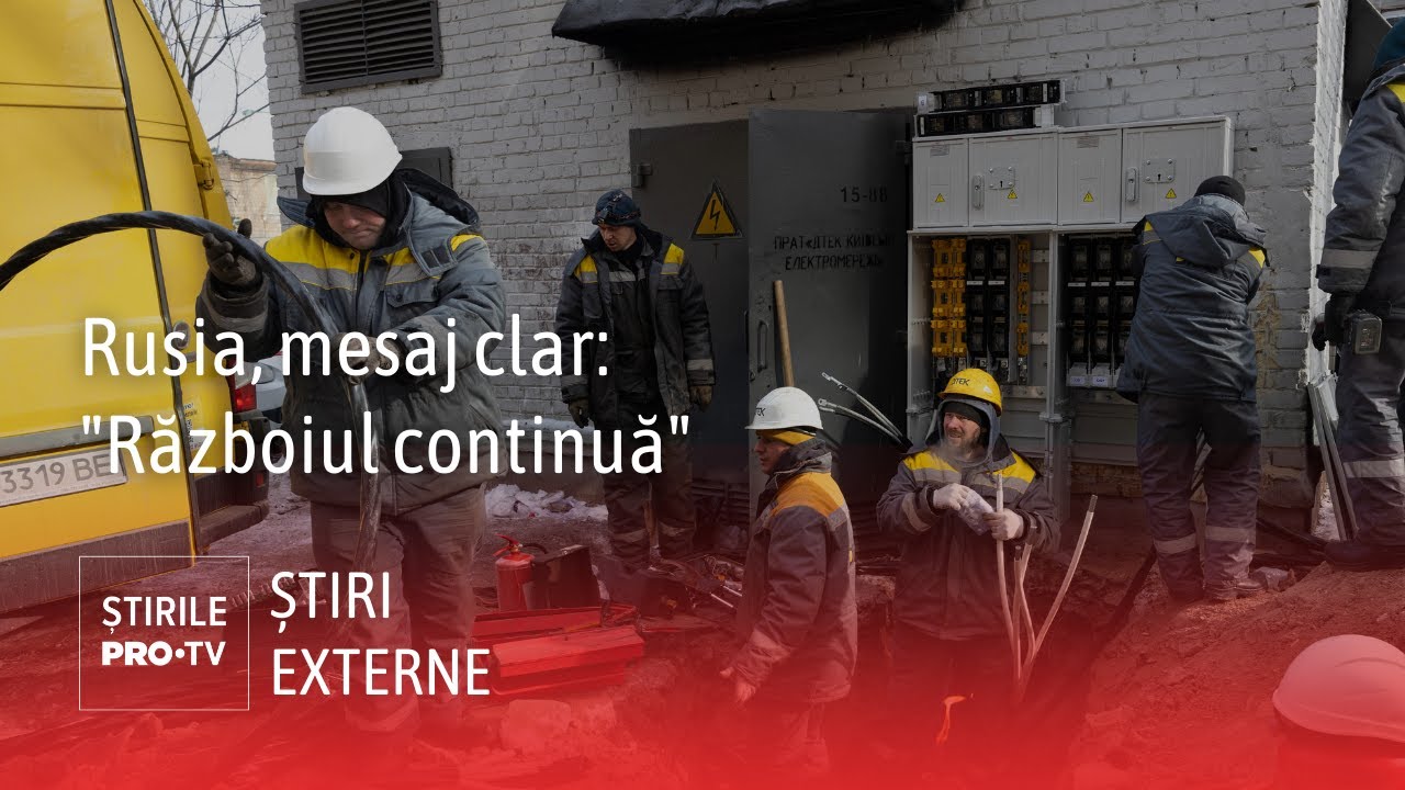 Kremlinul transmite un mesaj clar: „Războiul continuă”