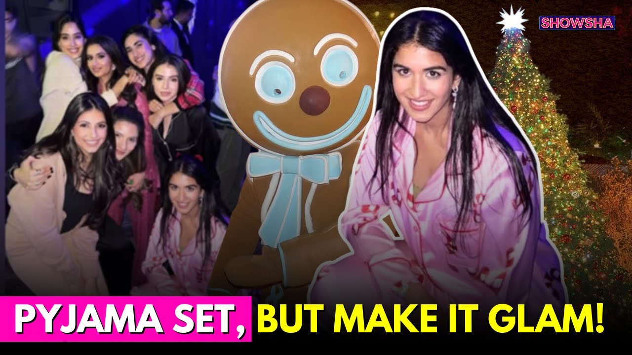 Radhika Merchant Turns A $65 Pyjama Set Into A Chic Fashion Statement At Ambani Christmas Party