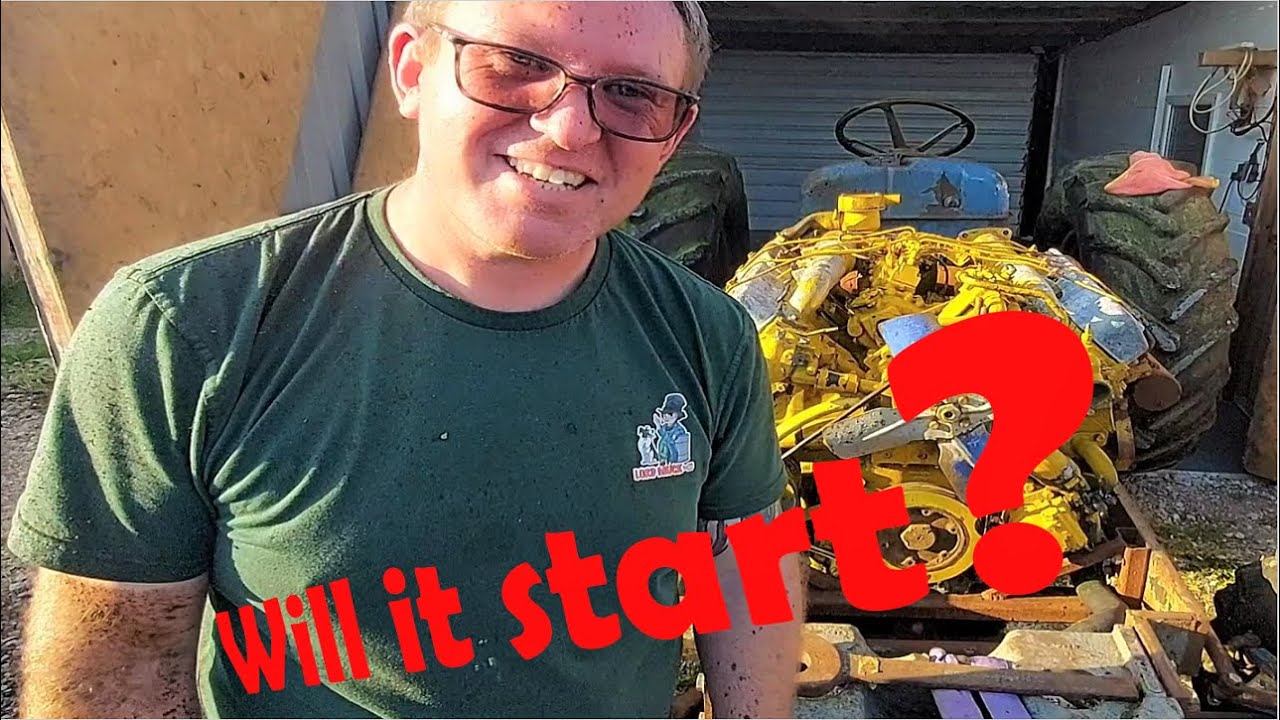 Fordson Major V8 Perkins will it start