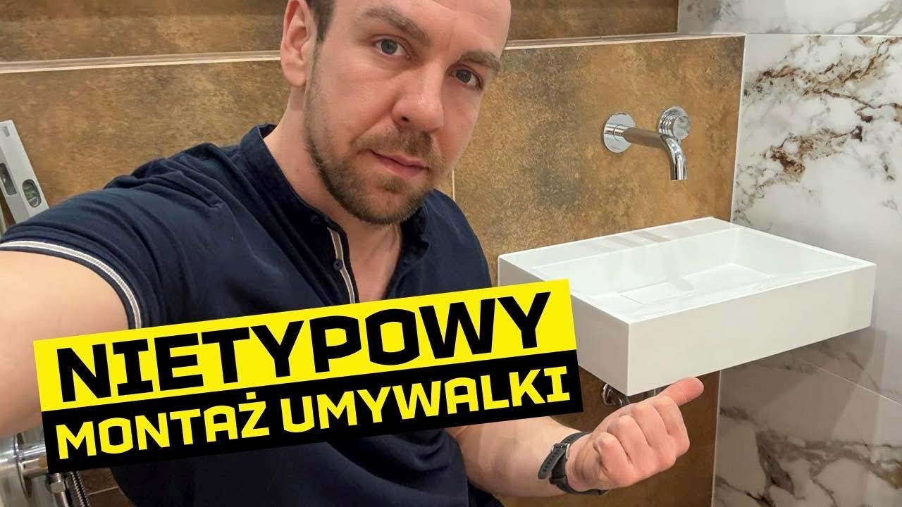 Montaż umywalki do zabudowy geberitu Remont Mieszkania #47 remont4you