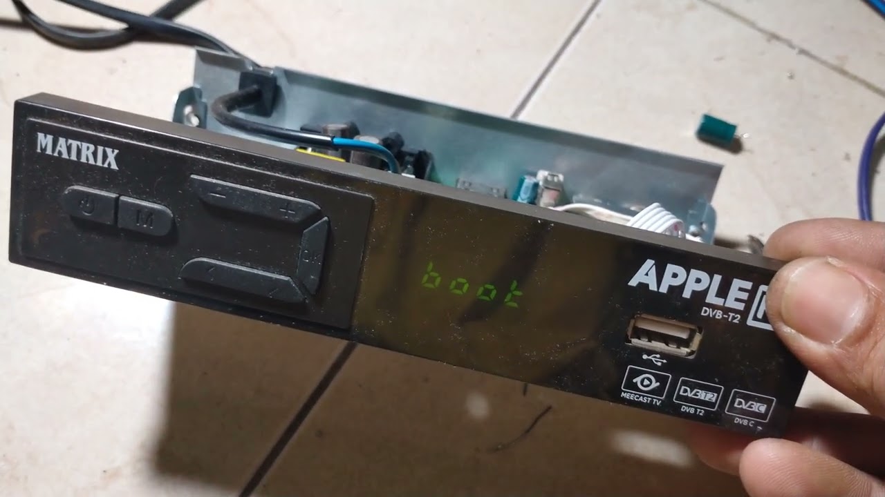 tv hidup,gak bisa nonton,STB~nya mati total