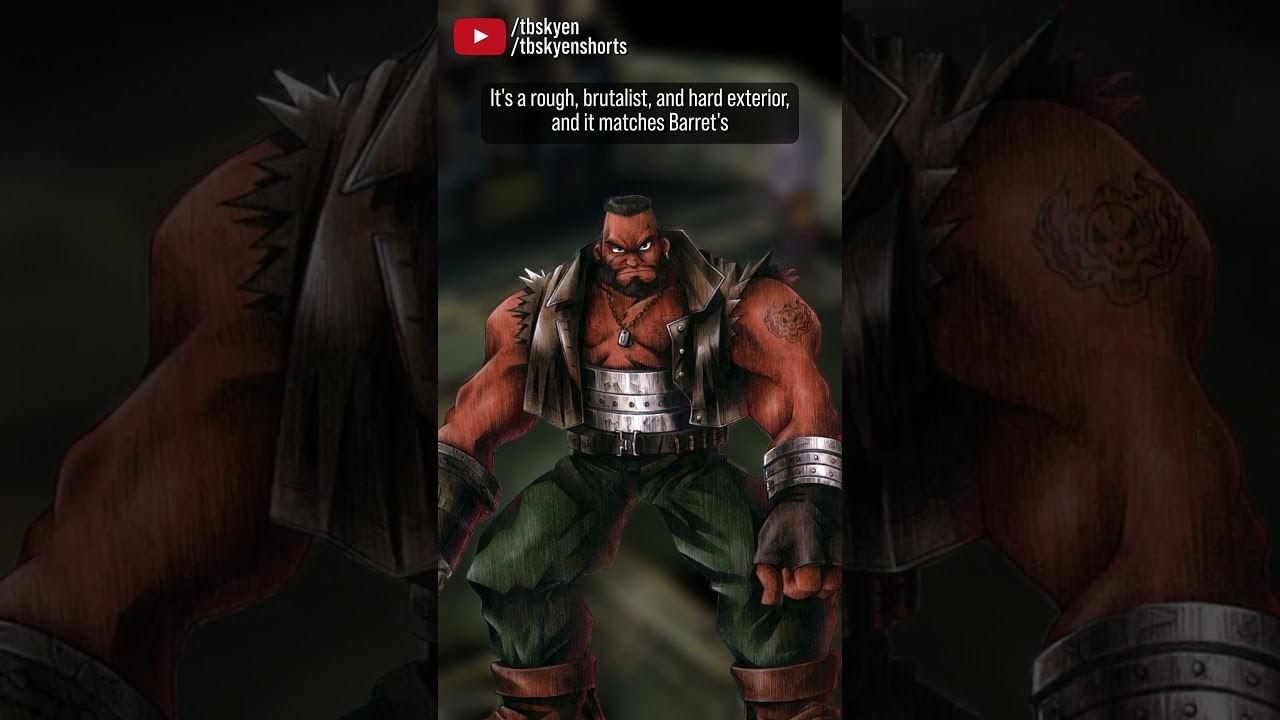 Barrett's softness and humanity are his real defining traits, not the gun arm | #finalfantasy