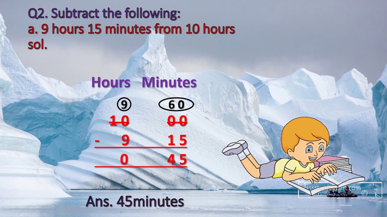 CLASS 4 | TIME | ADDITION | SUBTRACTION #easylearningwithpunamjain #addition #subtraction #time