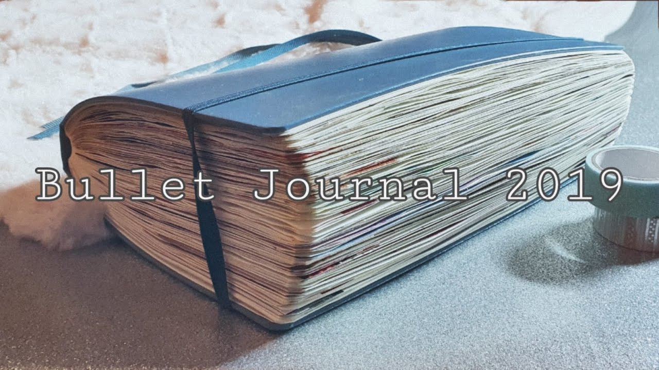 My 2019 Bullet Journal Flip Through ♥