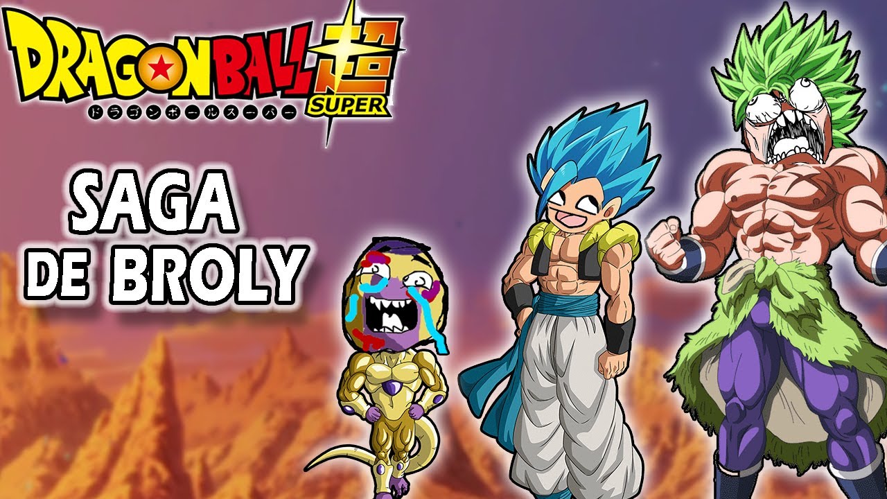 La SAGA de BROLY Resumida con Muñequitos (DragonBallSuper)