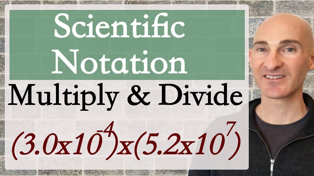 Scientific Notation Multiply and Divide