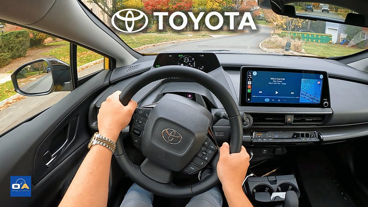 Toyota Prius Plug-In Nightshade 2026 года | Впечатления от тест-драйва и обзор от первого лица | 4K