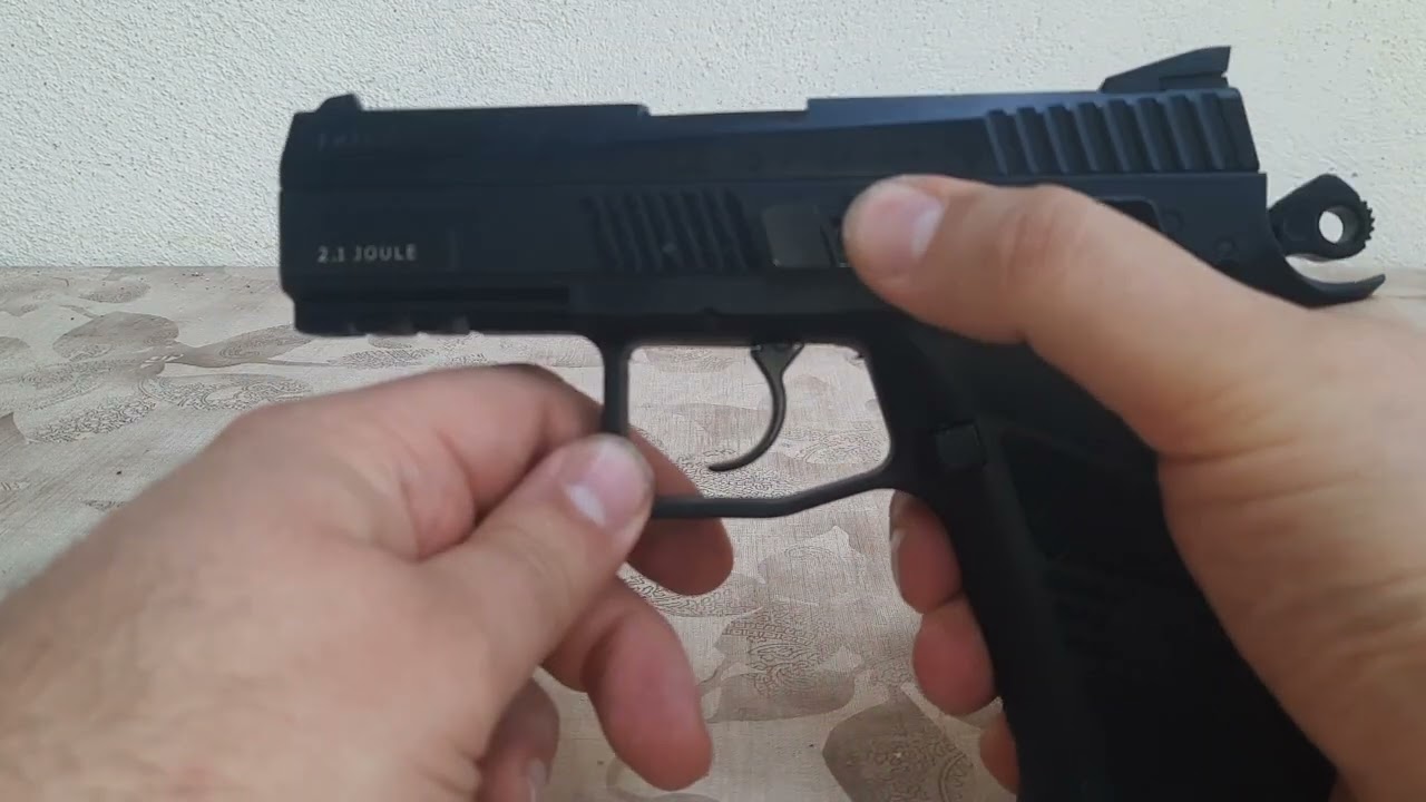 Replika CZ 75 P-07 BlowBack możliwość przypadkowego wystrzału