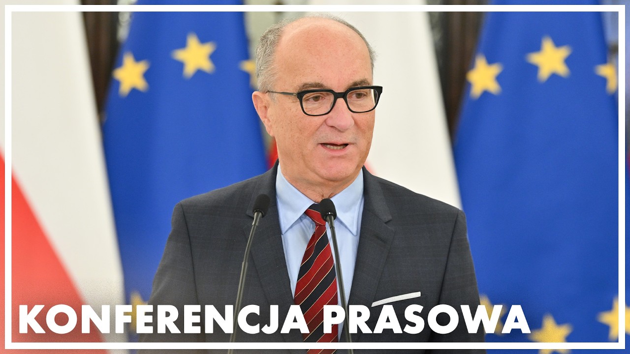 Konferencja prasowa marszałka Sejmu Włodzimierza Czarzastego