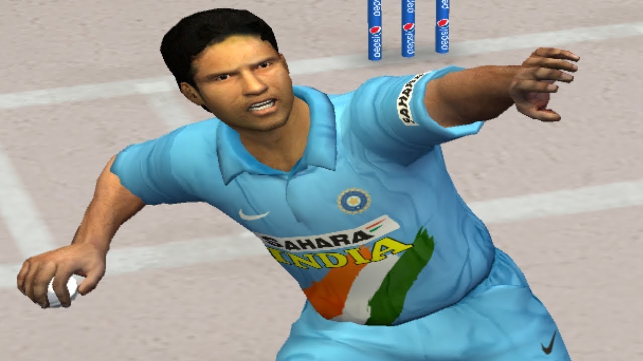 Ind vs Pak 2005 | Sachin Tendulkar's 5-50 vs Pakistan | EA Sports Cricket 07