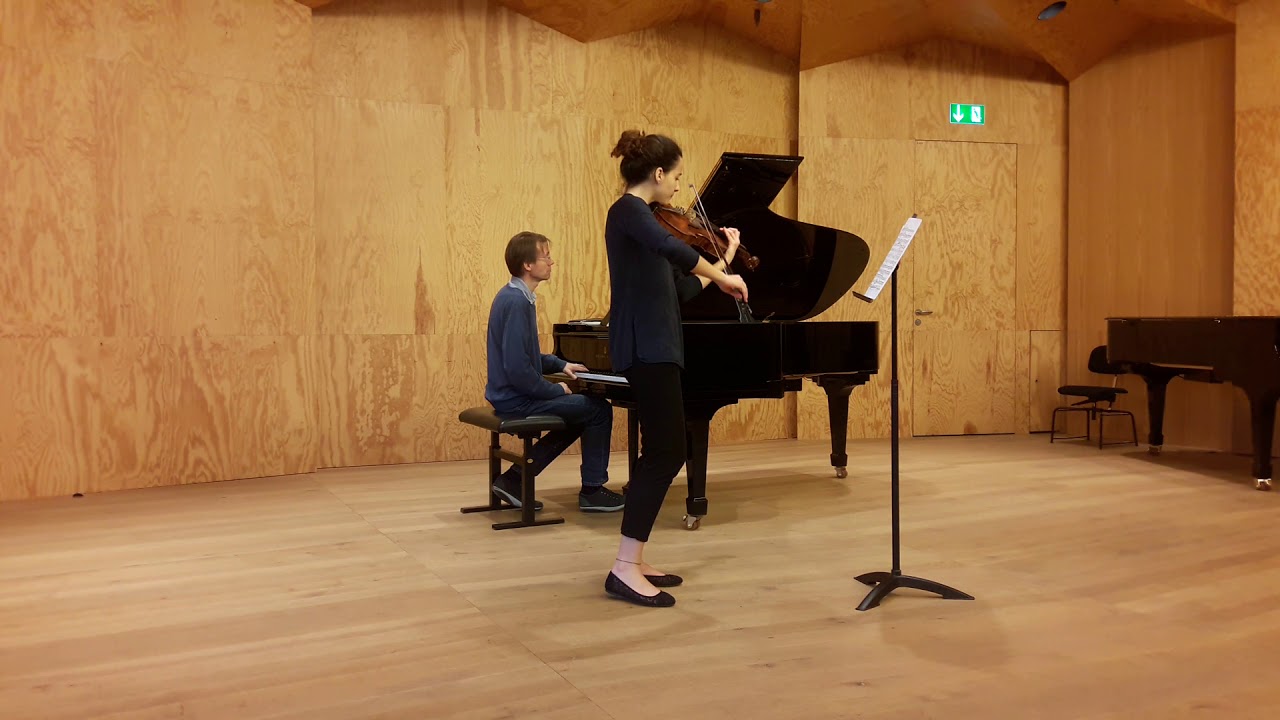 Laila Campelo - P. Scharwenka Sonata for Viola and Piano