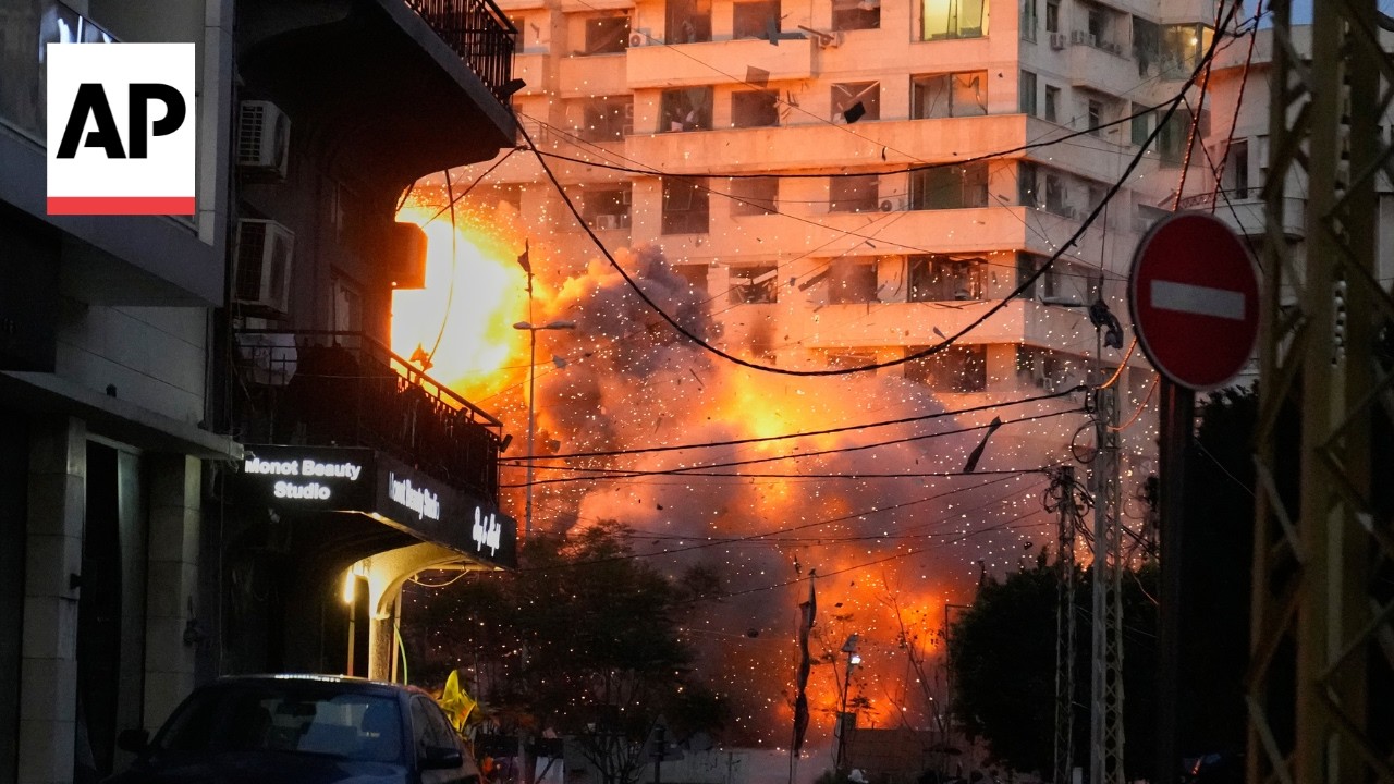 Israel continues to strike Lebanon, including in Beirut and suburbs