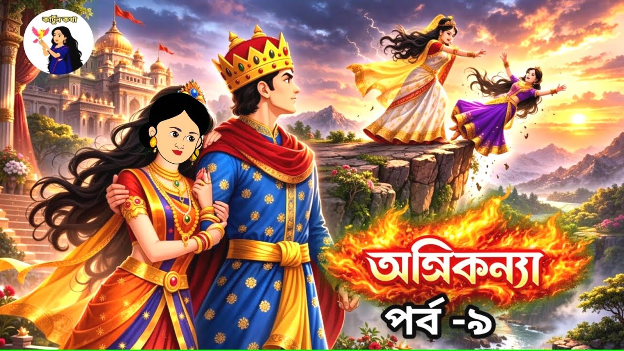 অগ্নি কন্যা পর্ব ৯ thakumar jhuli cartoon।Bangla golpo।Bangla cartoon।Bangla moral story 