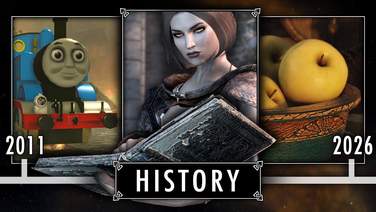 Вся история модов для Skyrim