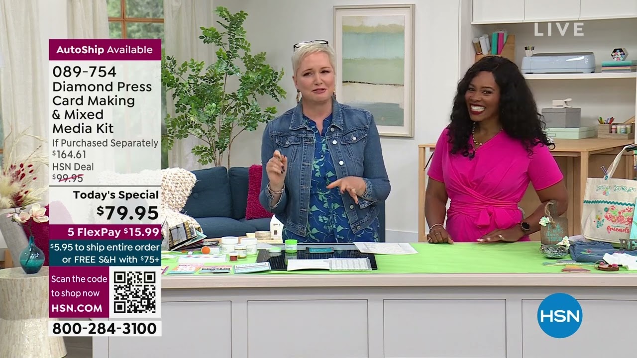 HSN | National Craft Month - Paper Crafting & Diamond Press 03.07.2023 - 12 PM
