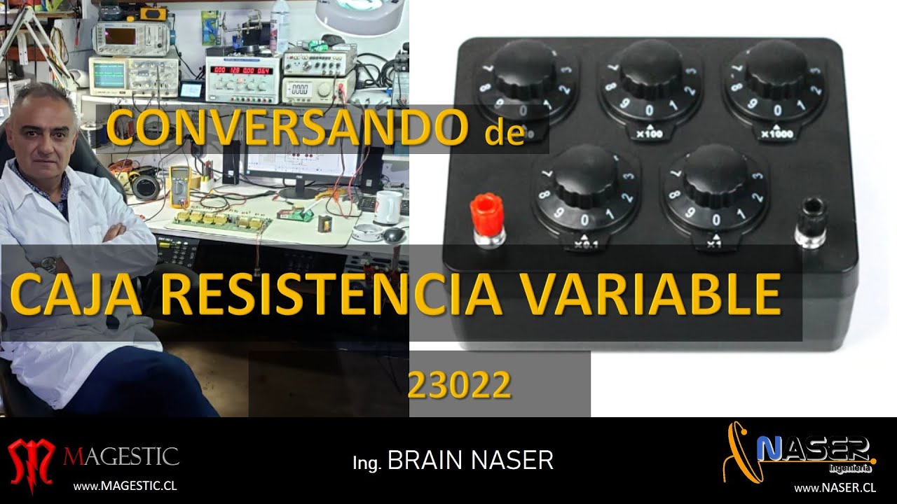#003 CAJA de RESISTENCIAS VARIABLE 23022 - ESPAÑOL