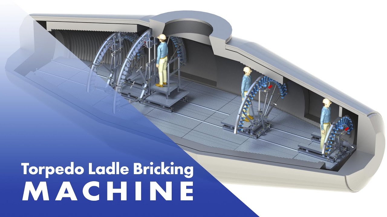 Torpedo Ladle Bricking Machine - A Better Way to Brick