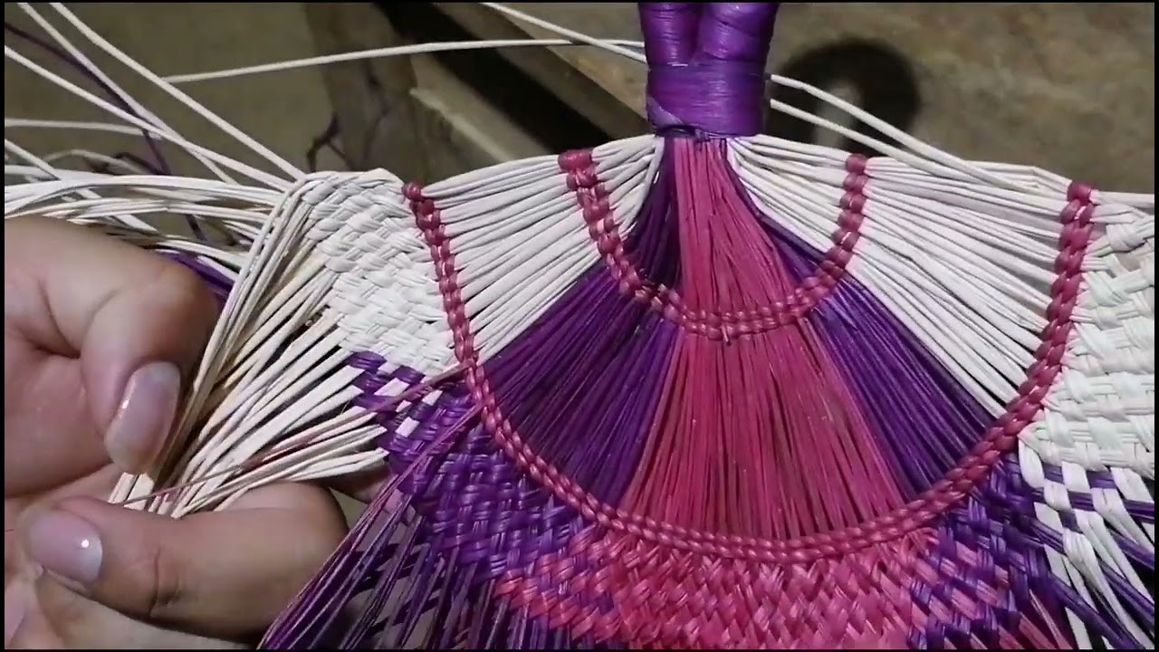 TUTORIAL TEJIDO DE ABANICO - PAJA TOQUILLA