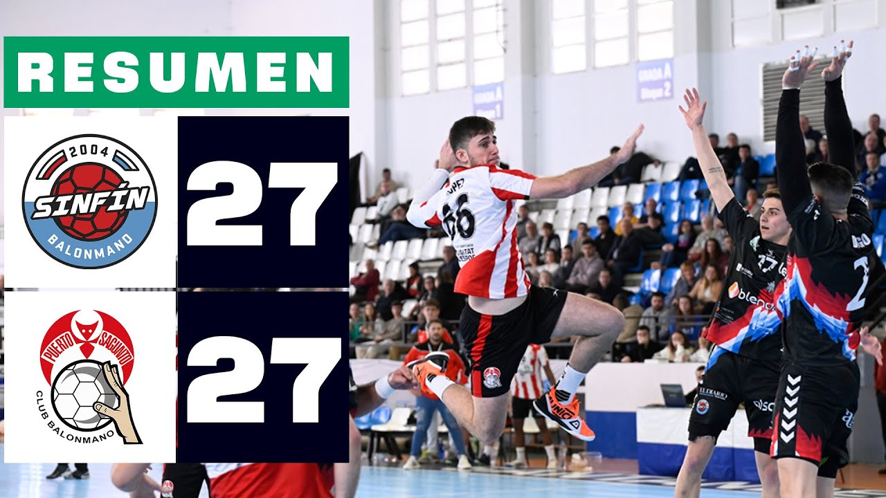 BLENDIO SINF&Iacute;N 27-27 FERTIBERIA PUERTO SAGUNTO | RESUMEN LIGA PLENITUDE