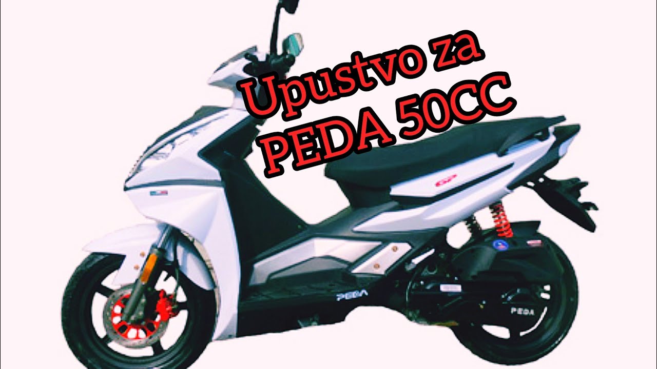 Upustvo za novi PEDA skuter, upustvo za pocetnike, Serijal odrzavanja skutera 1 deo