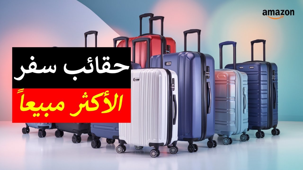 أفضل 10 حقائب سفر مبيعة على أمازون 2025 | حقائب ذات جودة عالية وأسعار مناسبة