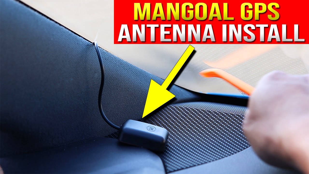 Mangoal GPS Antenna Install (Track Location & Speed)