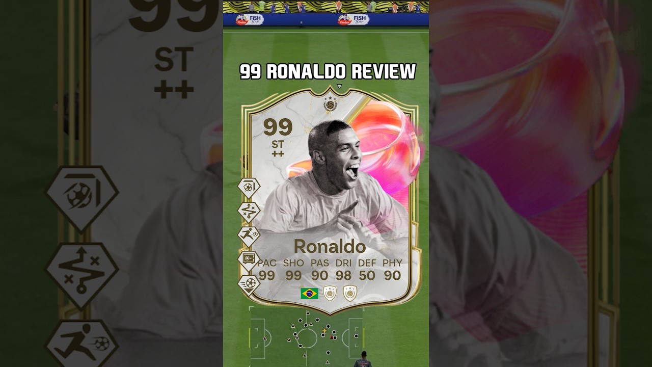 99 Ronaldo Review in EA FC 25, he's not human 😳 