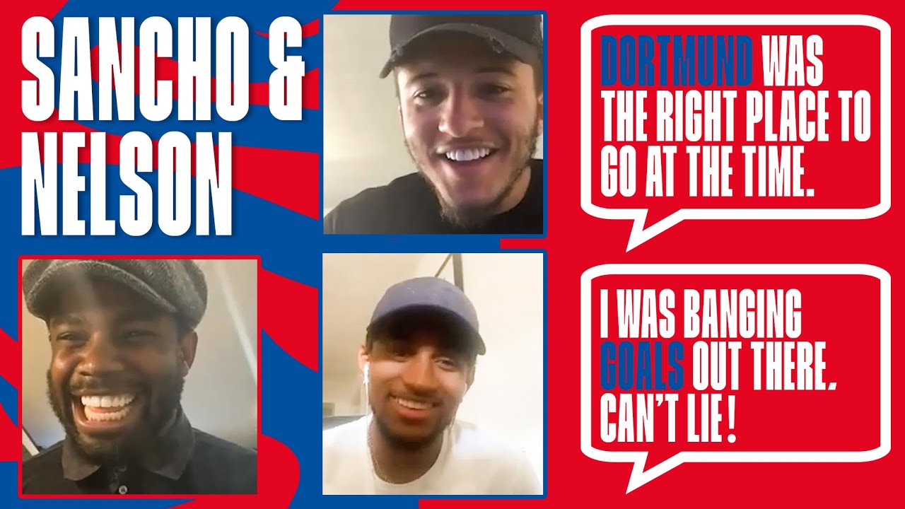 England Debuts, Dortmund Drive and Who Has The Better Drip? | Sancho & Nelson | Micah Phones Ep 2