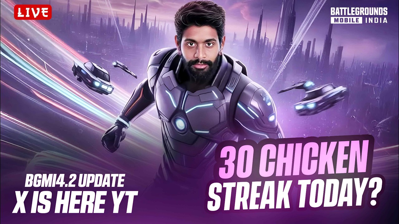 🔴BGMI LIVE🔥|| EXPLORING NEW 4.2 UPDATE LIVE 🤩 |TELUGU| HINDI|- #149 #bgmi #bgmilive #pubg ⁨