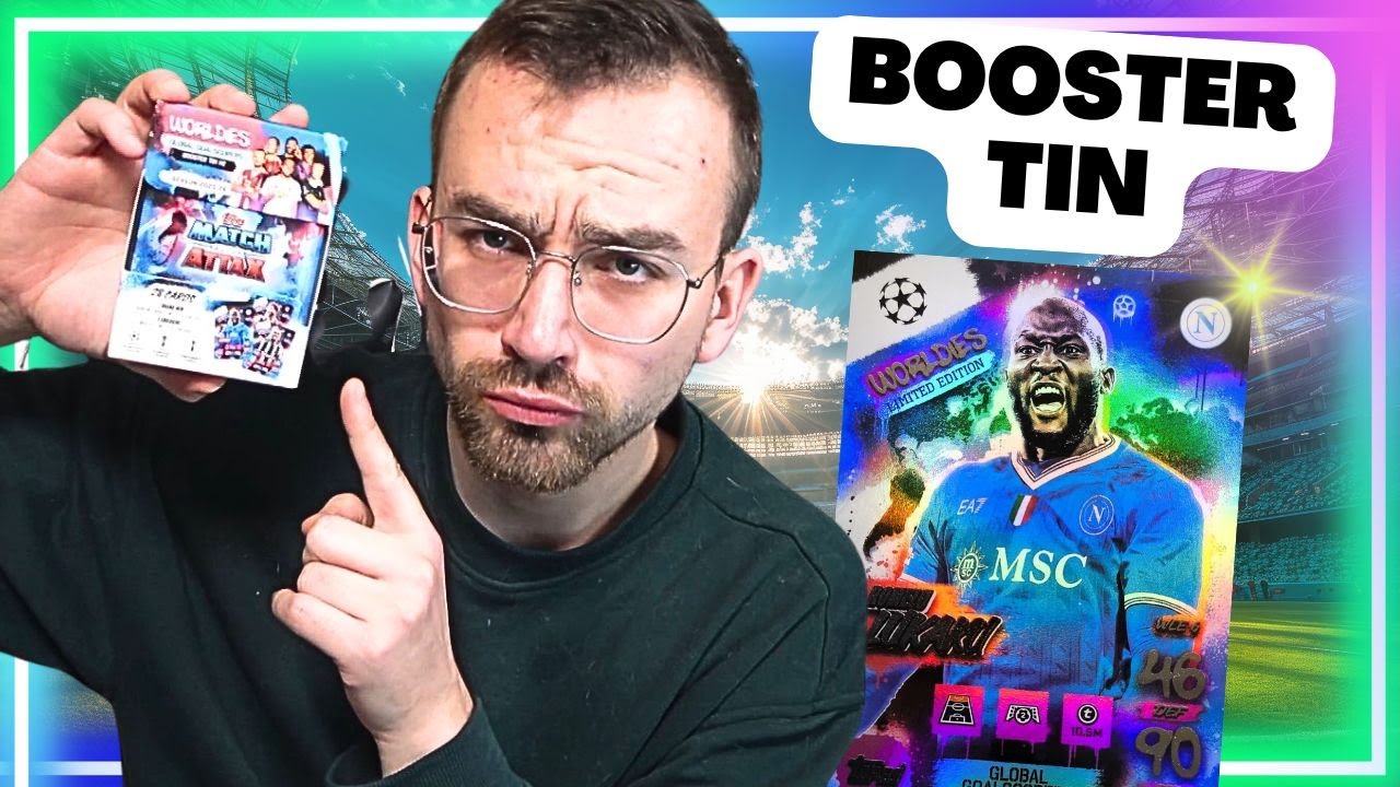 BOOSTER TIN 2 😱🔥 TOPPS MATCH ATTAX CHAMPIONS LEAGUE 2025/26