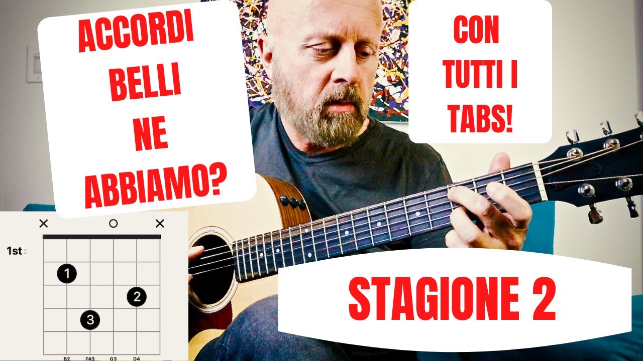 ACCORDI BELLI NE ABBIAMO? - IN QUESTO VIDEO OGNI ACCORDO HA IL SUO TAB! - SONGWRITING TUTORIAL