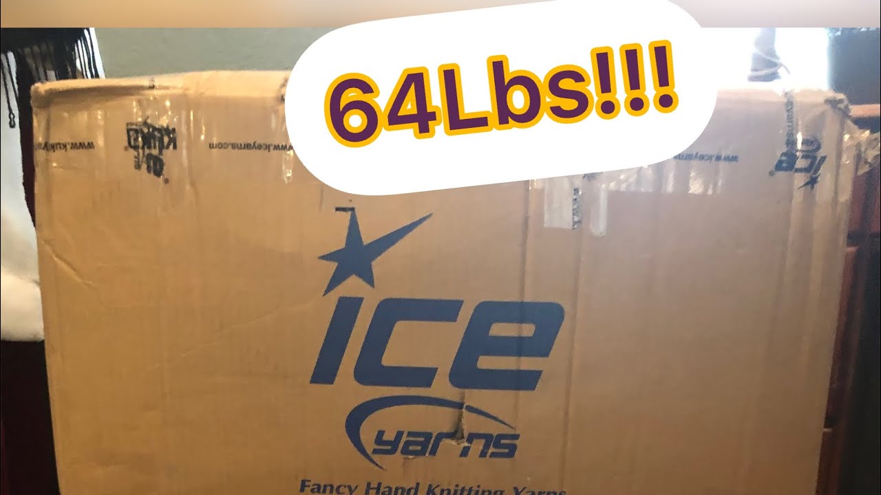HUGE ICE ORDER!!! Yarn Haul!! 