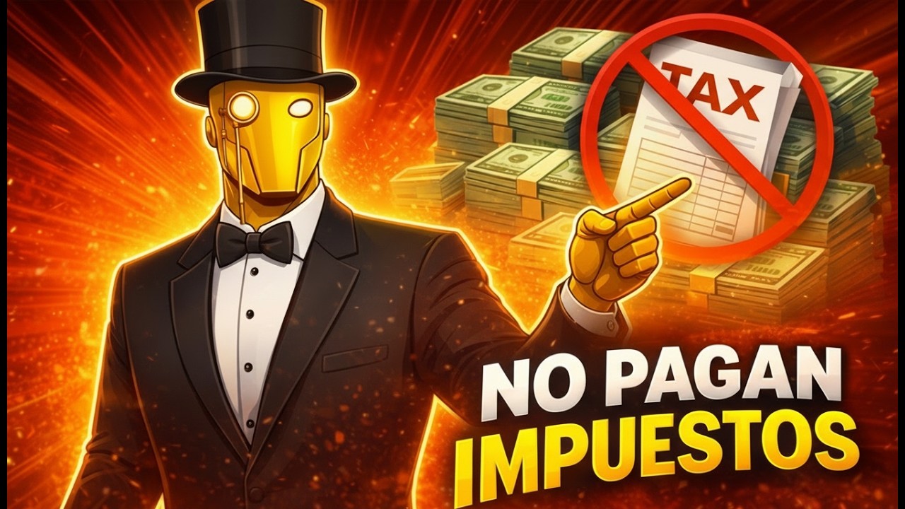 El Secreto de los Ricos para NO Pagar Impuestos (LEGAL y real)
