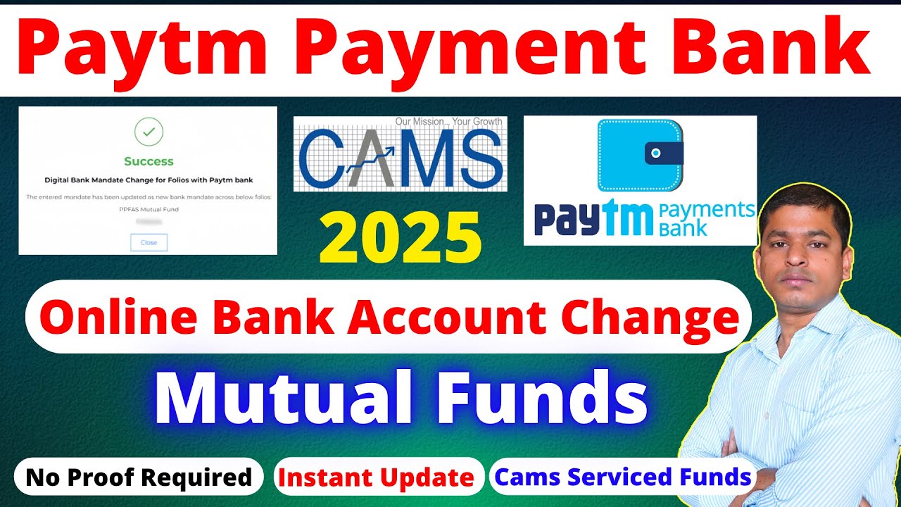 How to Change Paytm Bank Account in Mutual Fund | Online Bank Update Process 2025 ✅