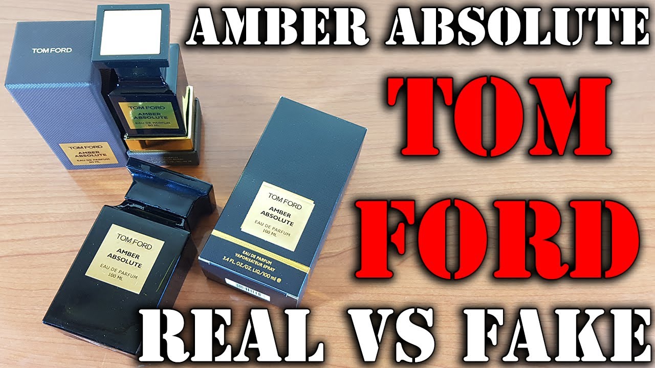 Fake fragrance - Amber Absolute by Tom Ford