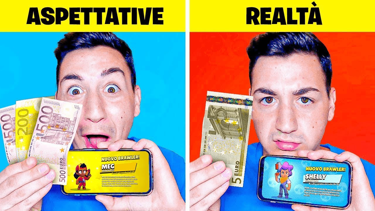 ASPETTATIVE vs REALTÀ su BRAWL STARS!